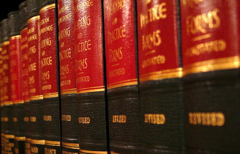 Law book background